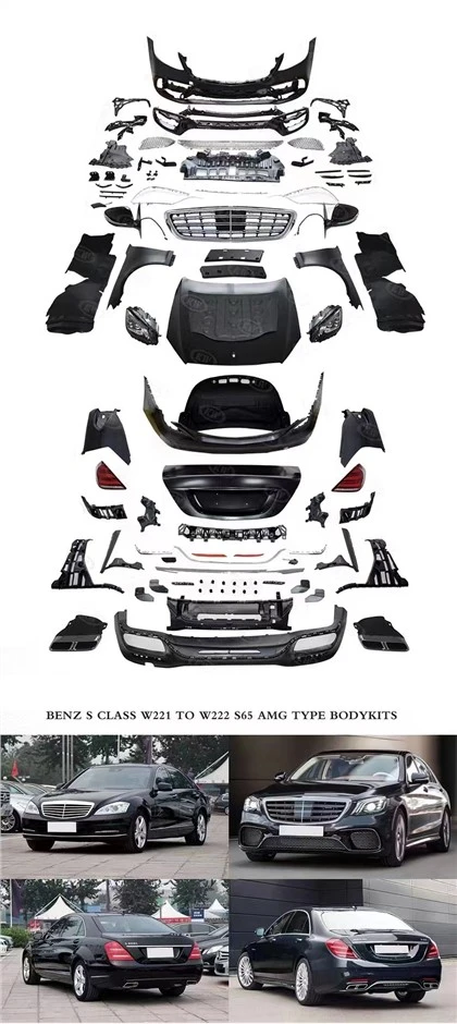 Modifierad Maybach Surround fram och bak för Mercedes-Benz