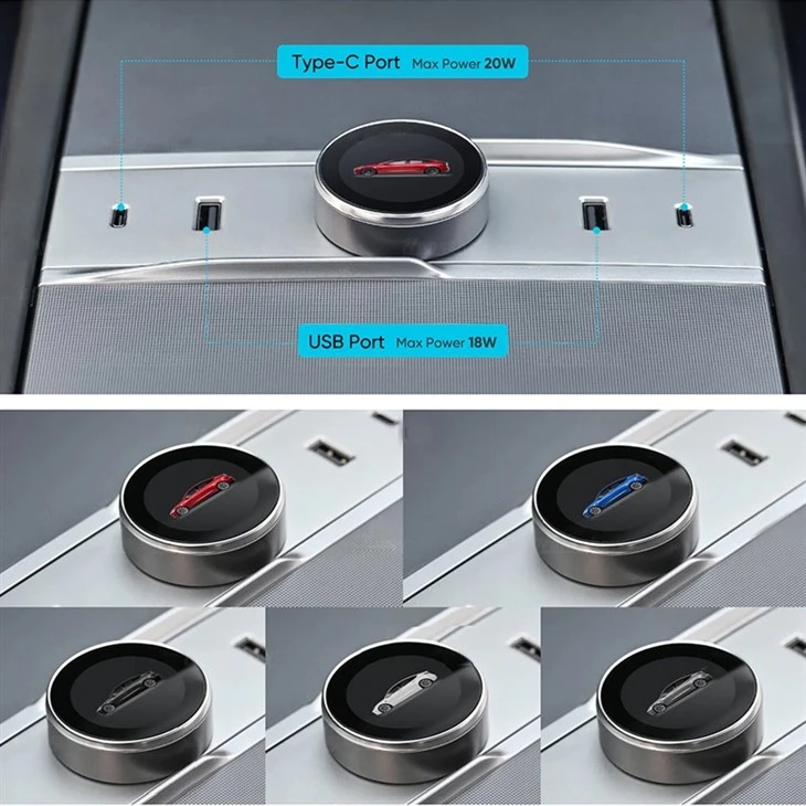 Tesla Smart Knob Gear Redesigned